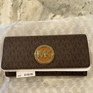 Michael Kors carry-all wallet.